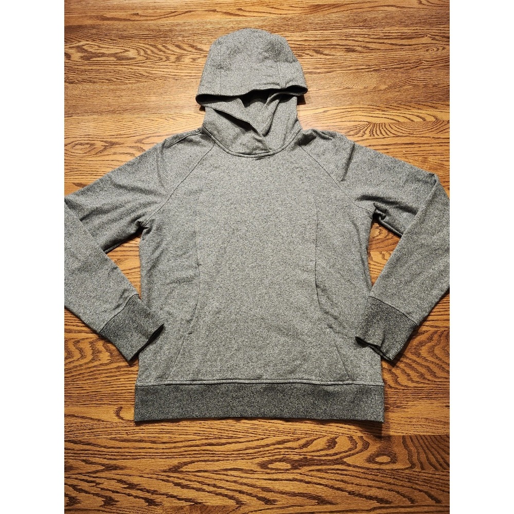 Lululemon Scuba Hoodie Womens Size 4‎ Pullover Sweatshirt Heathered Gray
